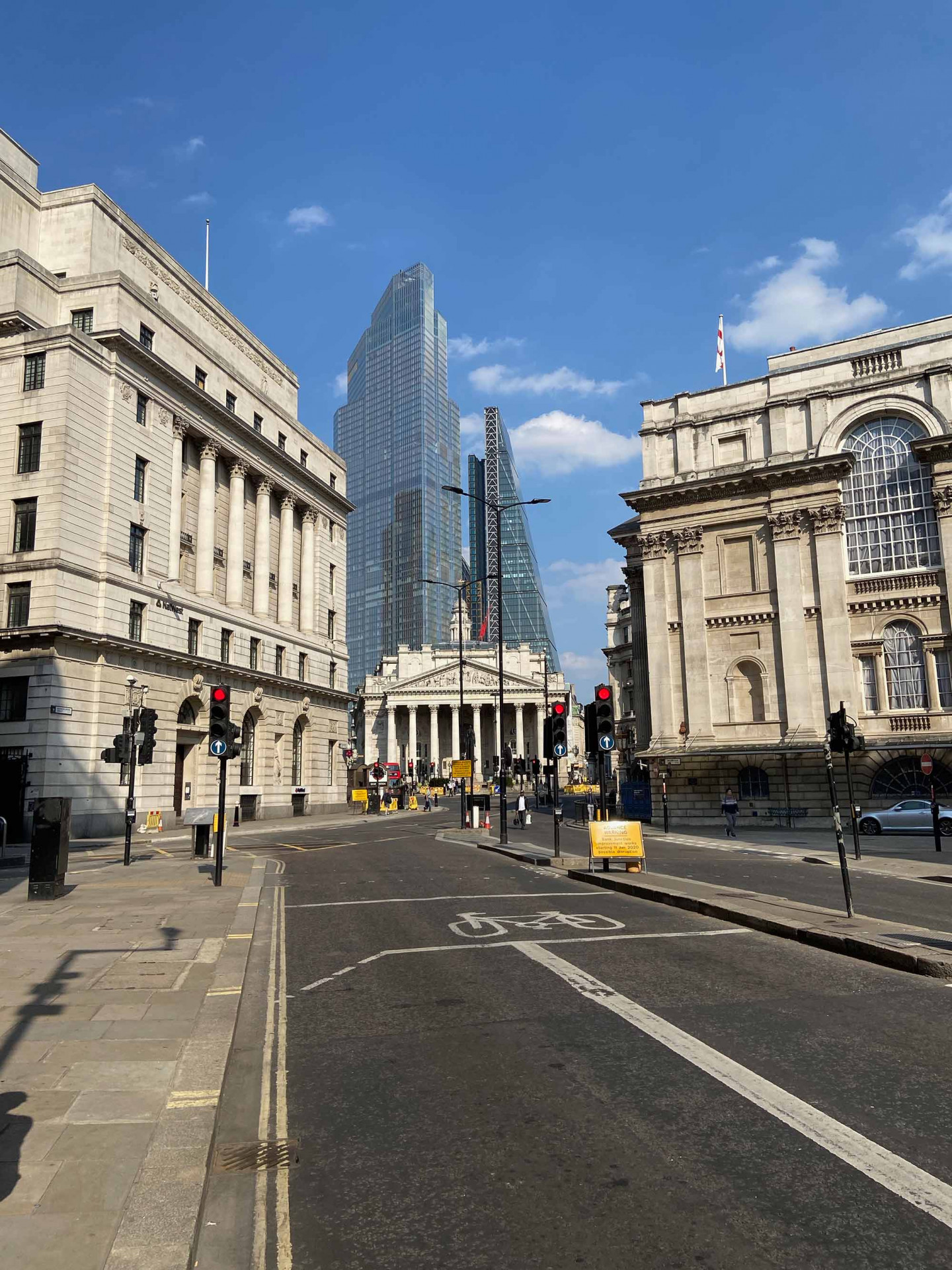 The City, taken at the start of Friday evening rush hour. 24 April.
 © Adam Becksmith