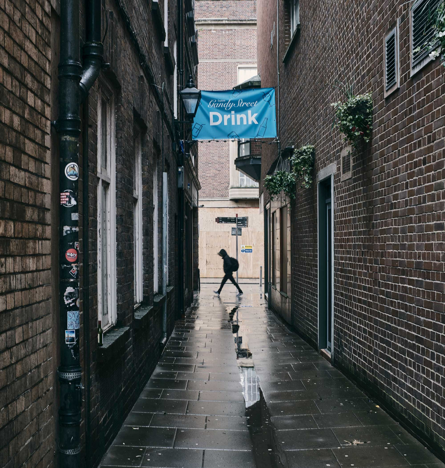 Queen Street and Gandy Street, Exeter, 30 April 2020 © Andy Dean