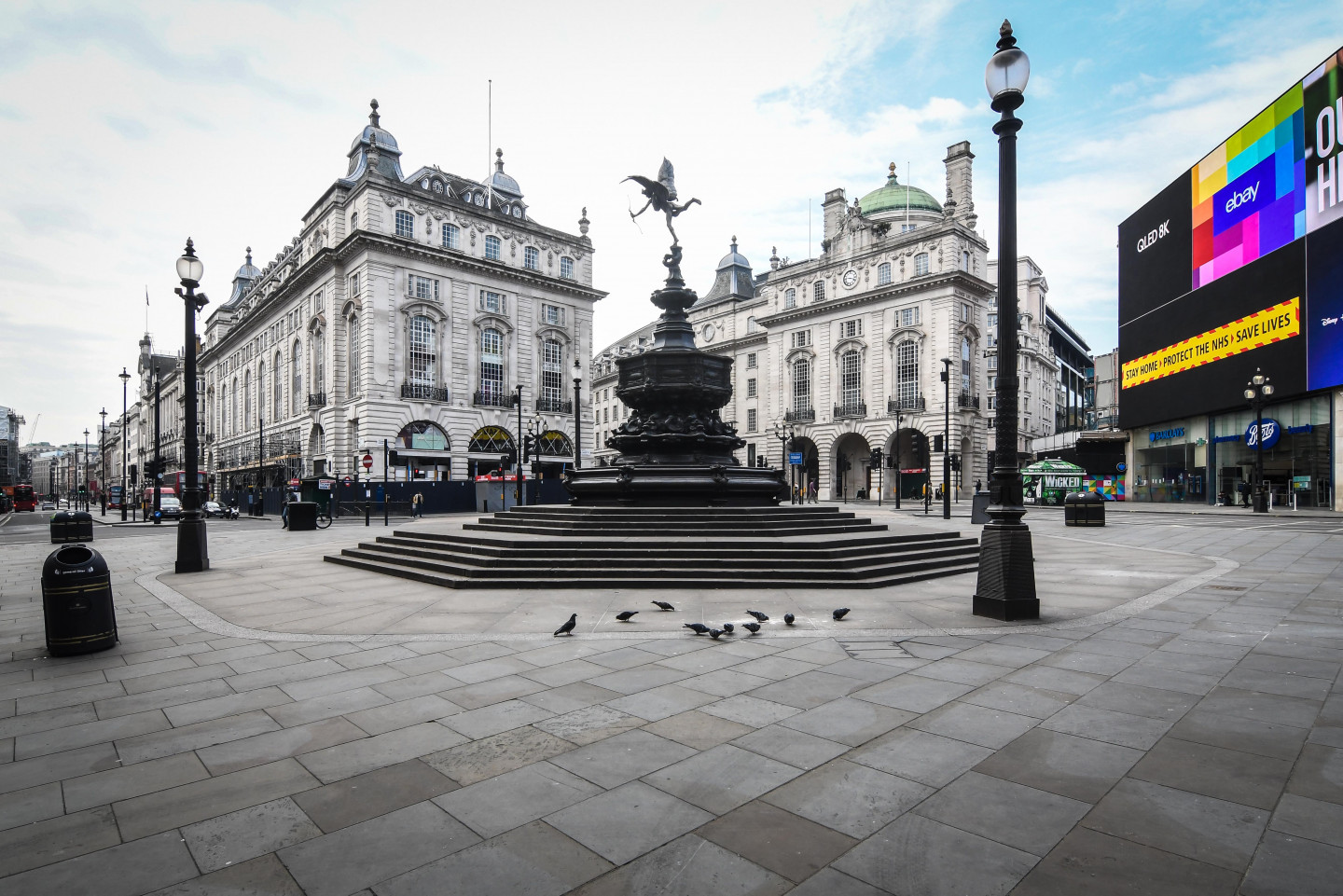 I work as a street safety inspector in central London which involves walking around 10km per day reporting potential safety hazards to road users and pedestrians. We have a responsibility to keep the roads safe so this makes me a key worker. I decided to start taking my camera with me every day to capture otherwise busy landmarks. All of these submissions were taken during the lockdown in April at different times of the day. © Damien Hewetson