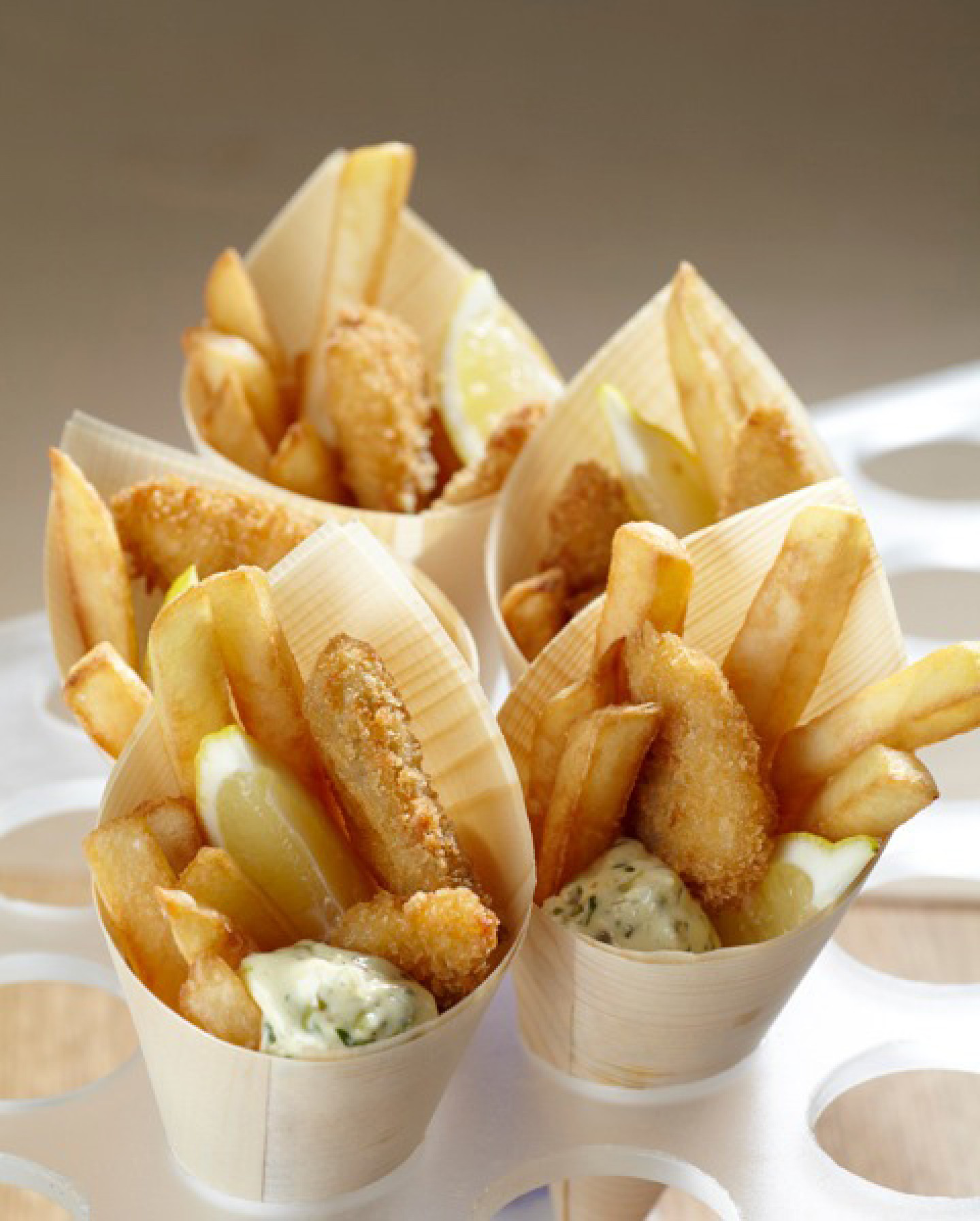 Fish ‘n’ Chip Cones © Mange