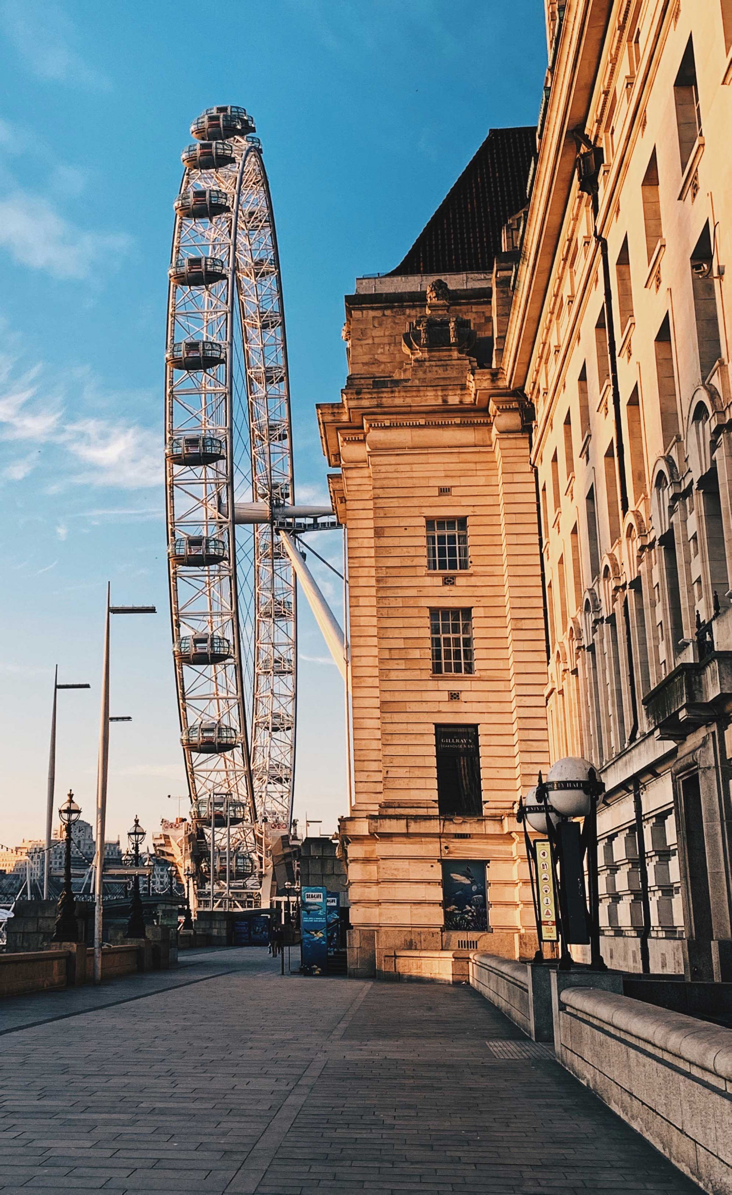 The London Eye during the coronavirus pandemic © Luke Abrahams