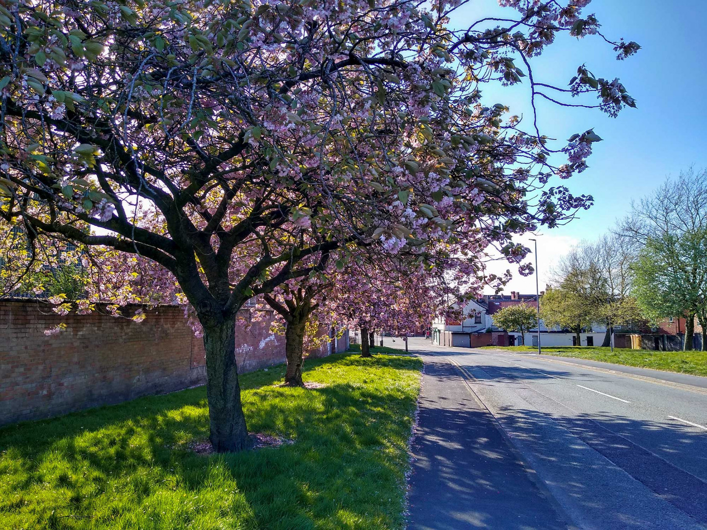 Eccleston Street. I took these images while driving through my home town of St Helens, Merseyside, just before I had to stay at home to self-shield as I have asthma. © Mark Peachey