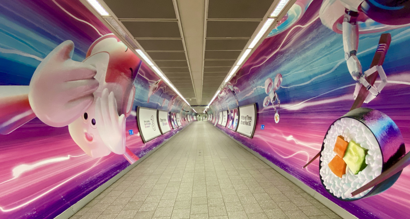 Kings Cross Underground Station, 27 March © Mark Tyler