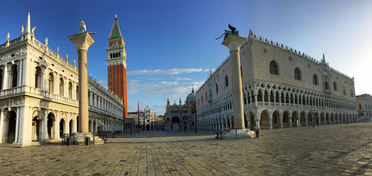 St Marks, Venice May 17th, just before lockdown was lifted © Robin Frood